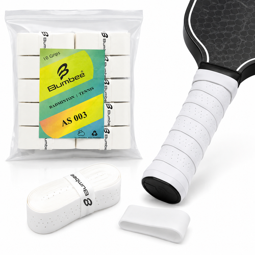 Premium White Pickleball Paddle Overgrip